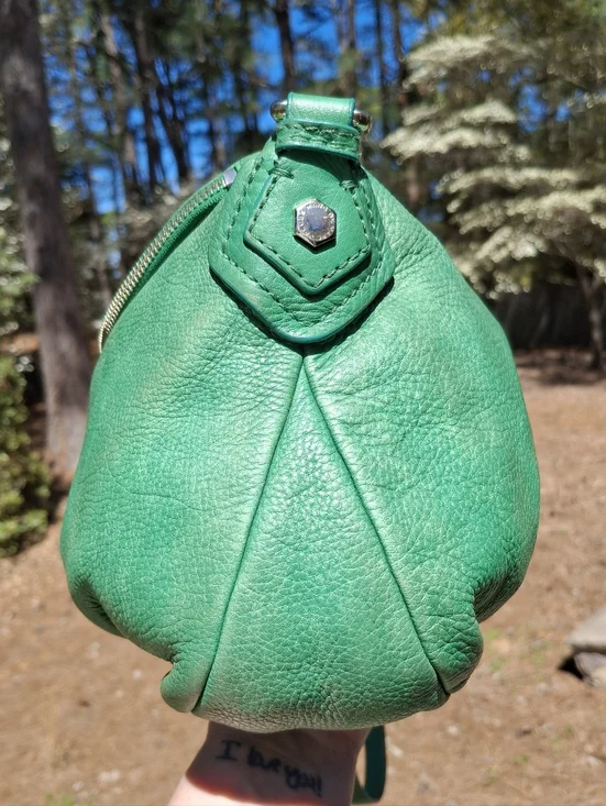 Marc By Marc Jacobs Emerald Green Leather Classic Q Natasha Crossbody Bag - Picture 4 of 16